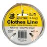 Clothesline Wire Steel Poly 3.5mm x 30m �Grey