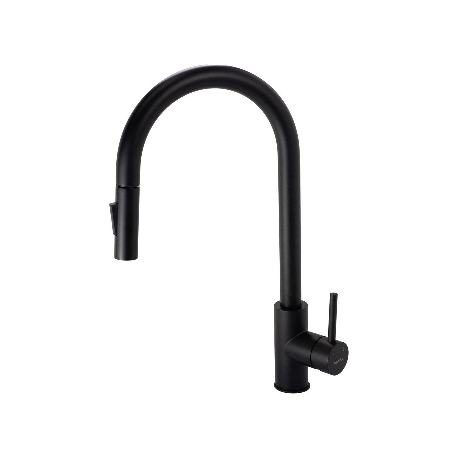 Sink Mixer with Spray Black