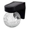 Glass Crackle Ball Colour Changing Wall Light 85mm White