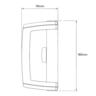 Aria Endeavour Sliding Door Lock
