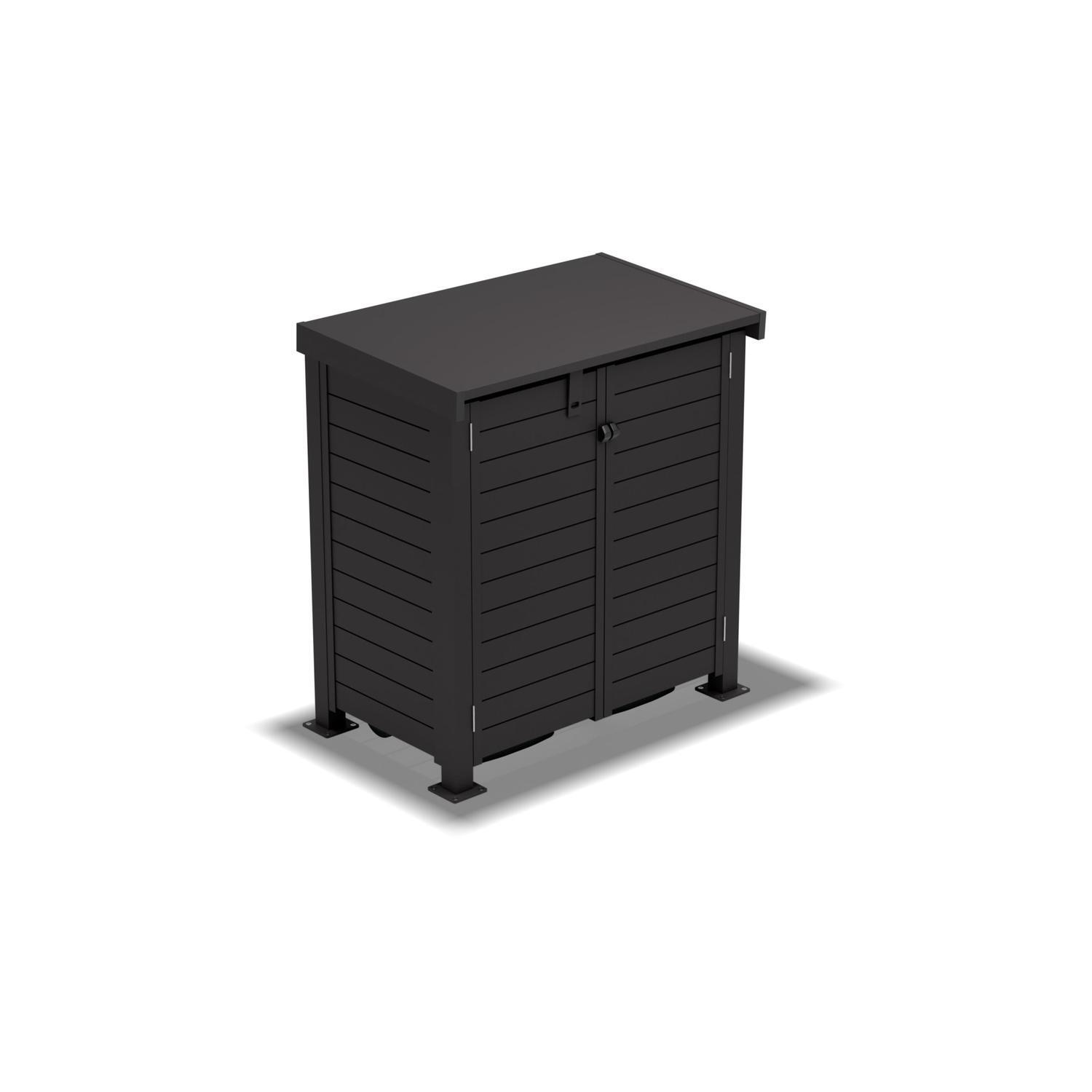 Utility Enclosure D: 650mm W: 1100mm H: 1160mm Ebony