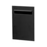 Letterbox H: 390mm, W: 250mm, D: 225mm Full Black