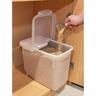 Food Storage Container with Scoop 13 litre Clear