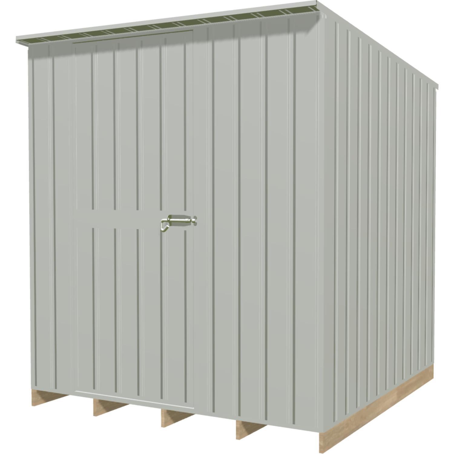Shed H:1830mm, H:1830mm, D:1830mm  Alu-Zinc