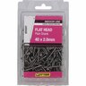 Flat Head Nails 40 x 2.0mm 500g Bright