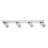 Quad Spotlight 4 x 35 Watt White & Black