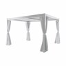 Shutter Gazebo 2.3 x 3.6 x 3m White