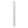 Valla Series 100mm Flanged Fence Post H:2000mm x W:100mm x D:100mm White