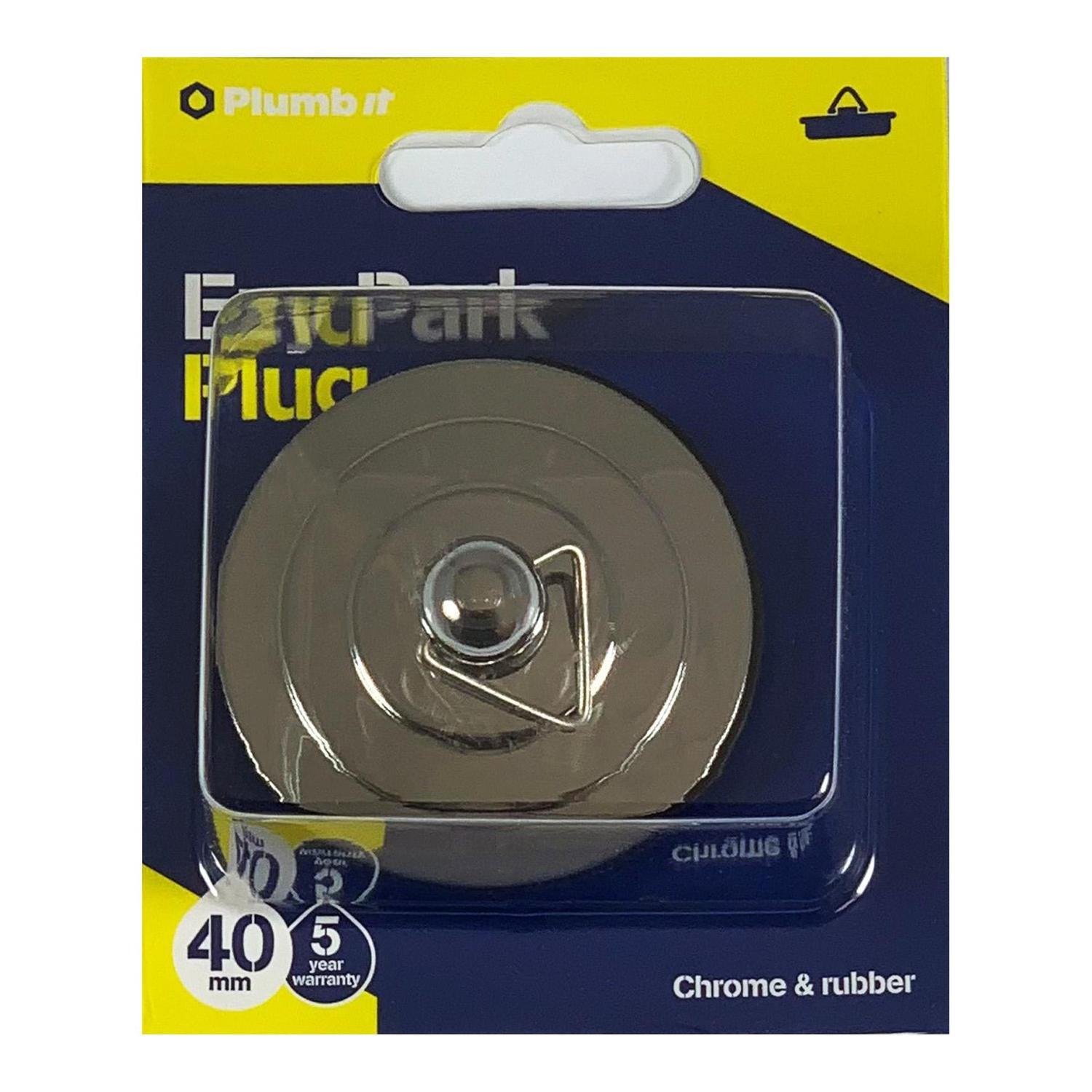 Ezy Park Plug Chrome & Rubber