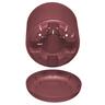 Recycled Plastic Cleo Pot 19cm Claret  Claret