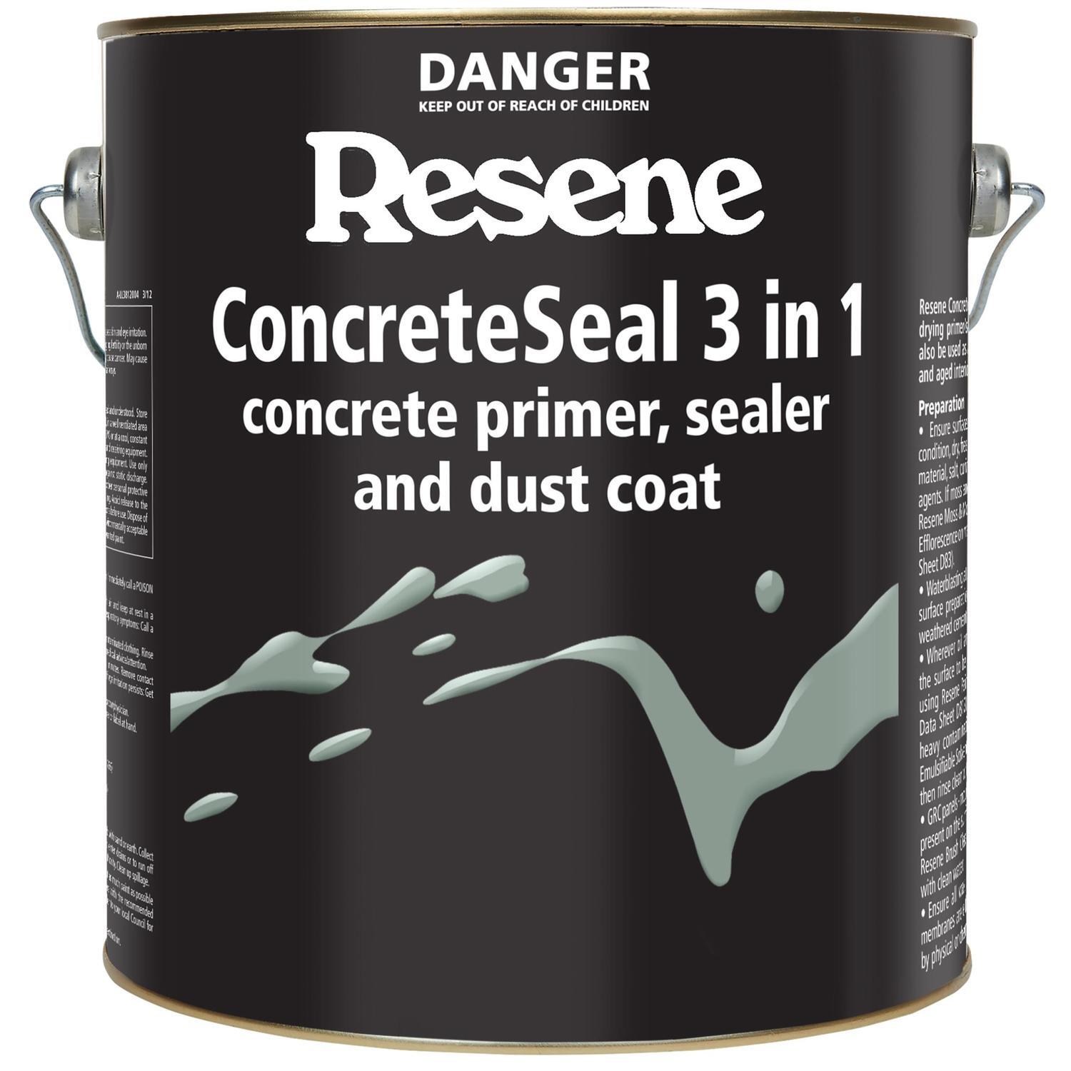 Concrete primer, sealer and dust coat