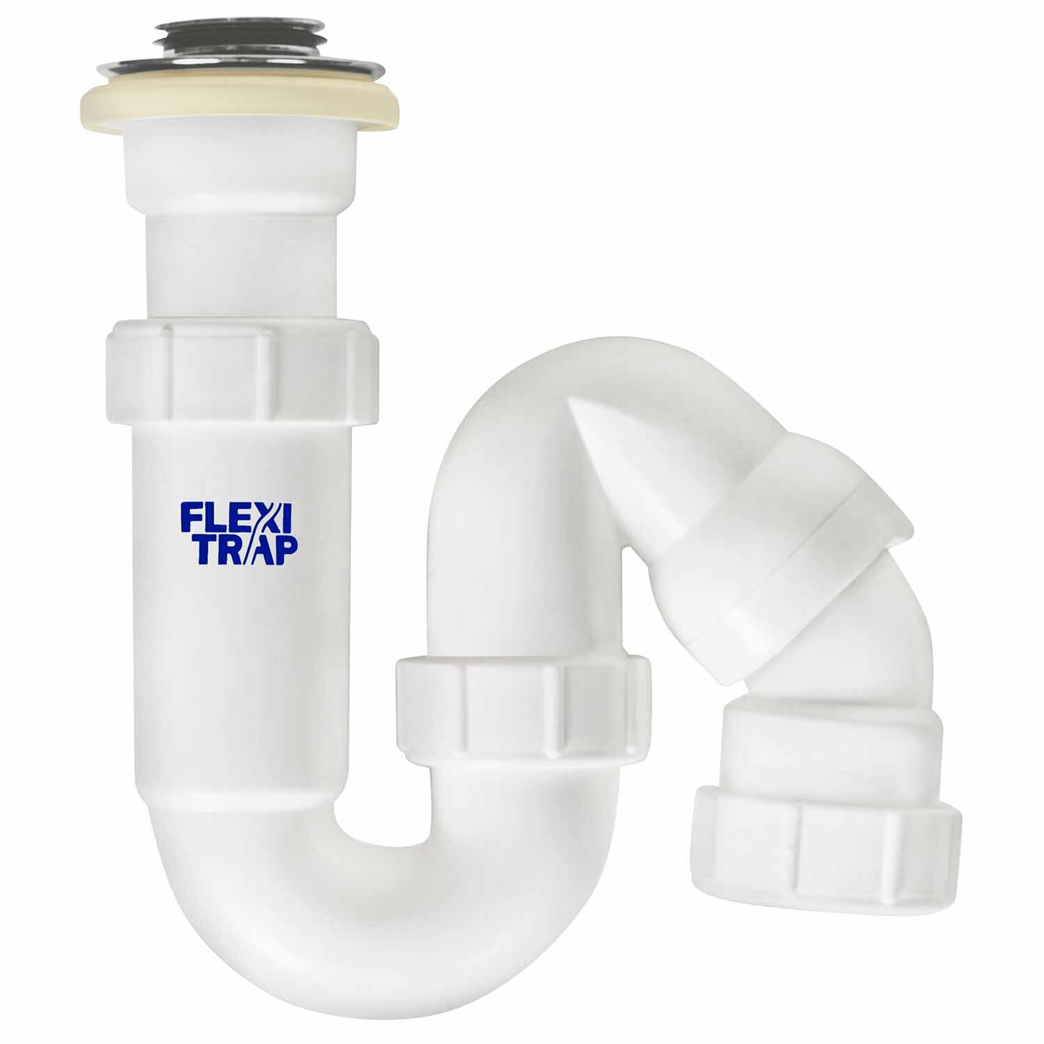 FlexiTrap S & P Trap with Pop-Up Plug