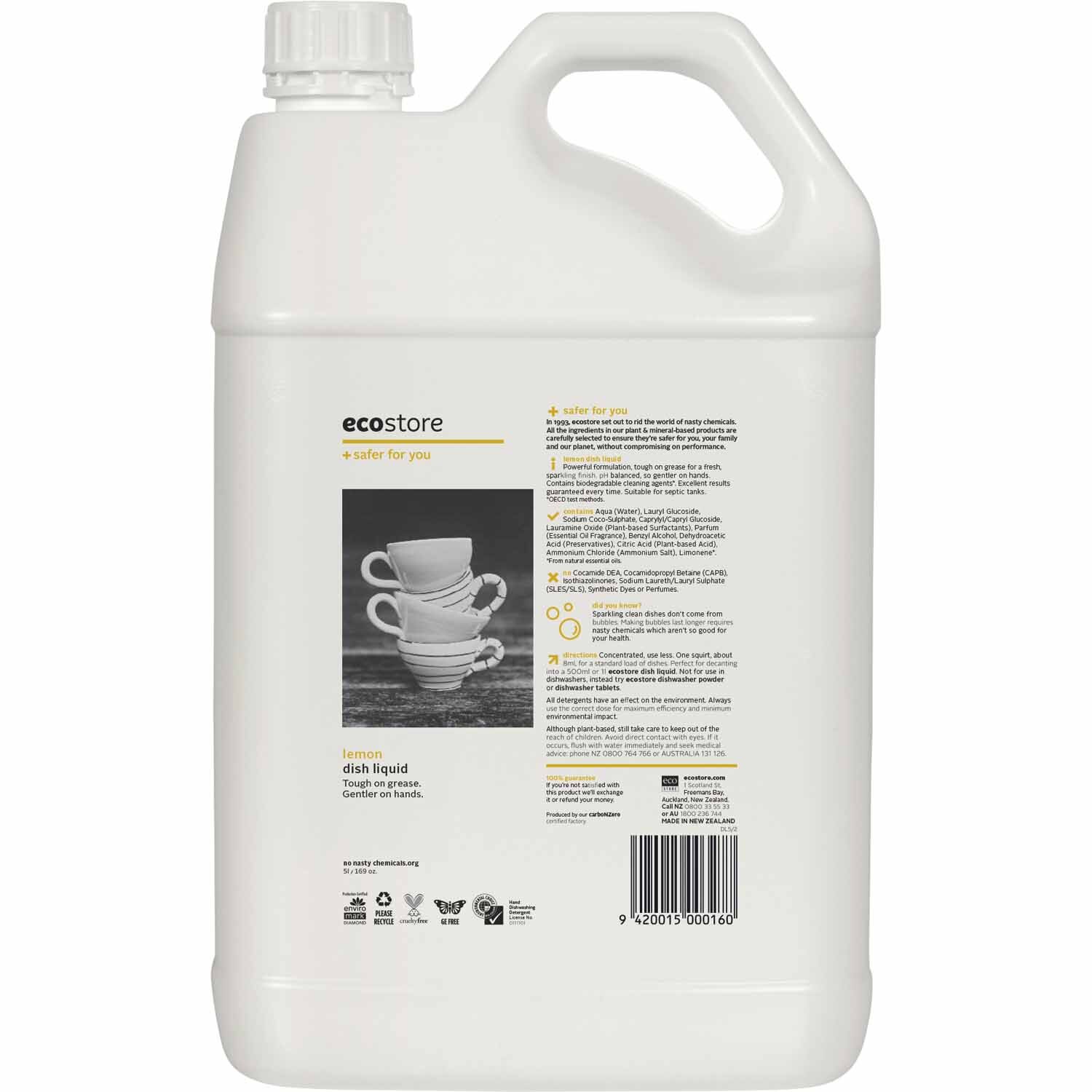 Lemon Dishwashing Liquid