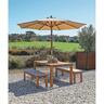Outdoor Bench Setting 3 Piece 1500mm
