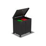 Utility Enclosure D: 850mm W: 1420mm H: 1160mm Ebony
