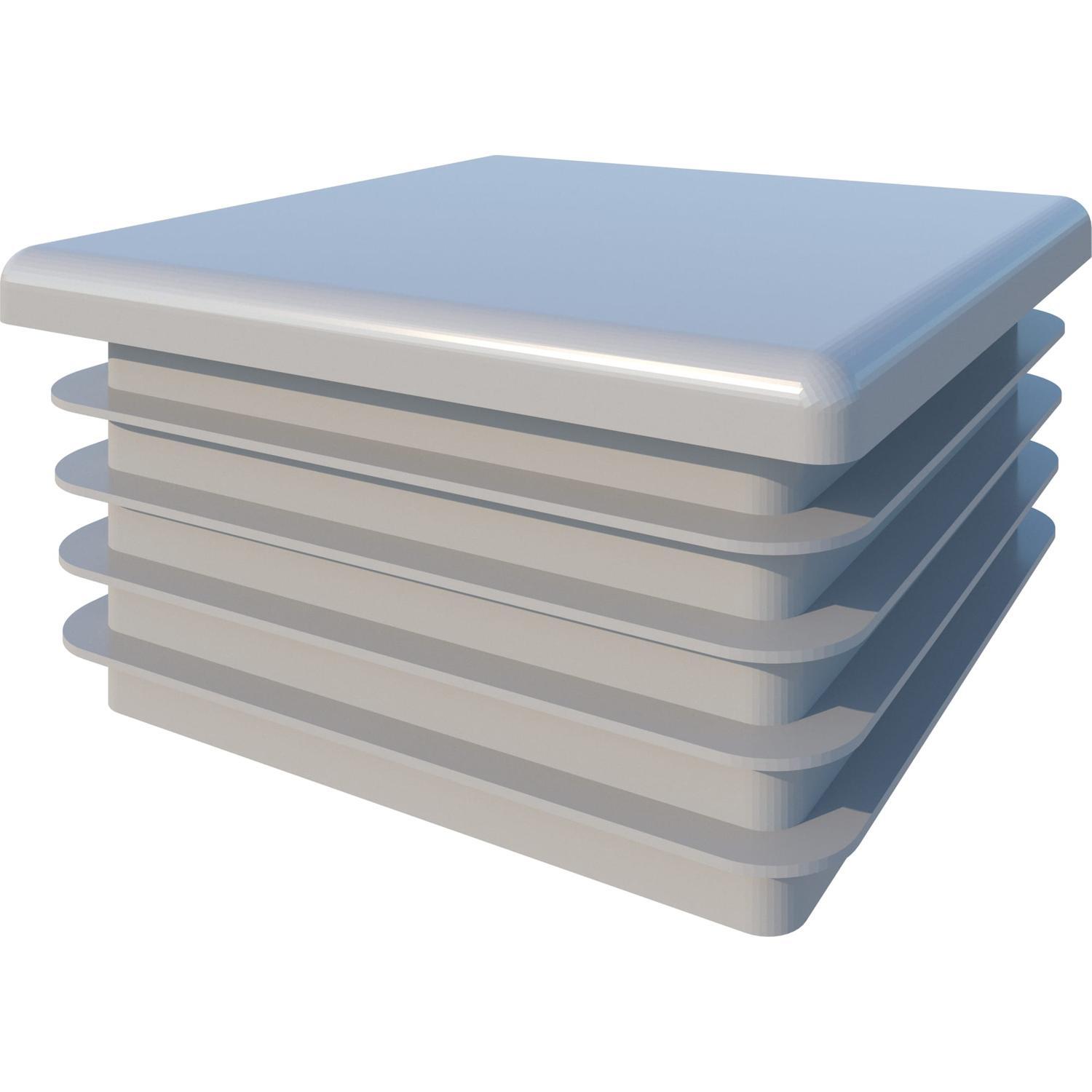 Plastic Post Cap 50x50mm Frost
