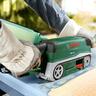 710 Watt Electric Belt Sander, Auto Belt Centring, DustBox, Low Vibration, Includes Sanding Belt (PBS 75 A)