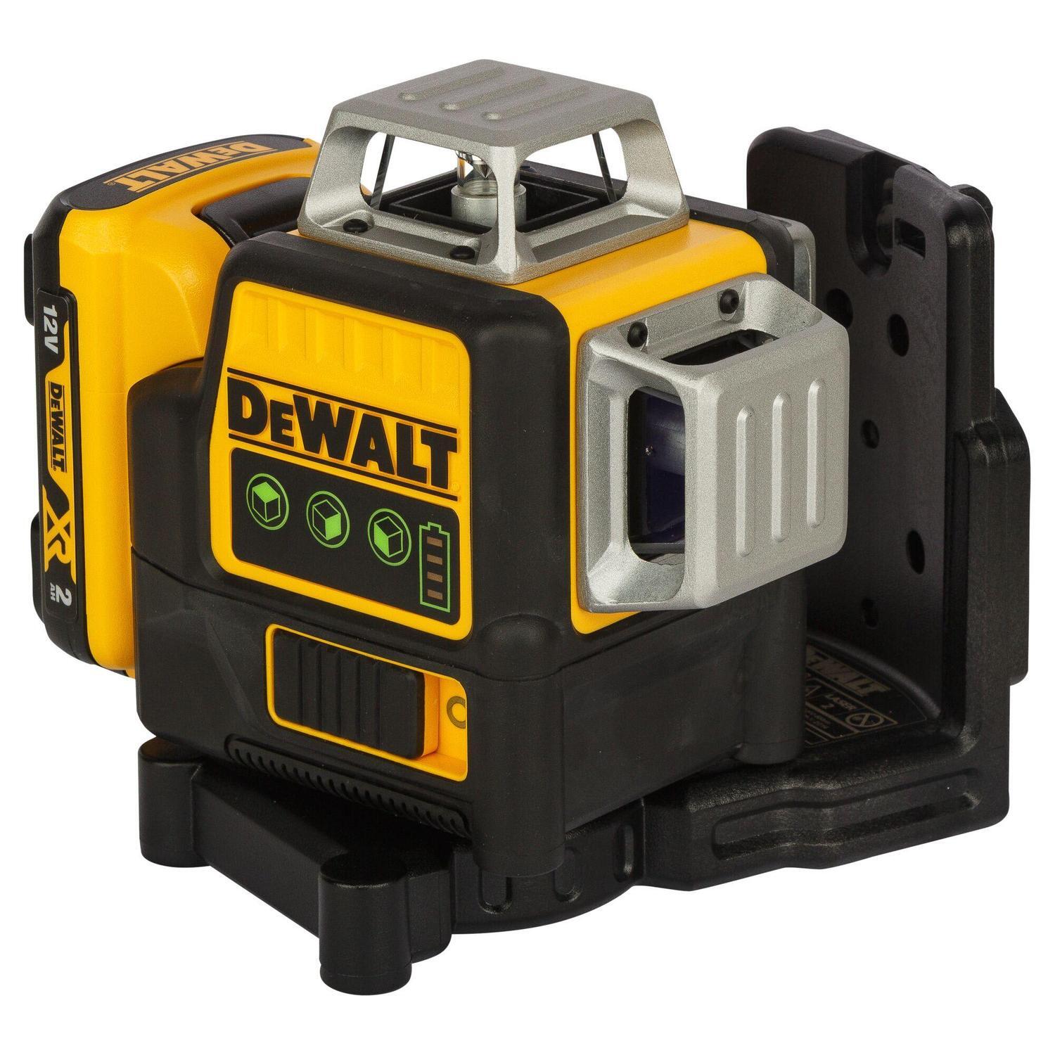 3 x 360 Cross Line Green Laser 12 Volt