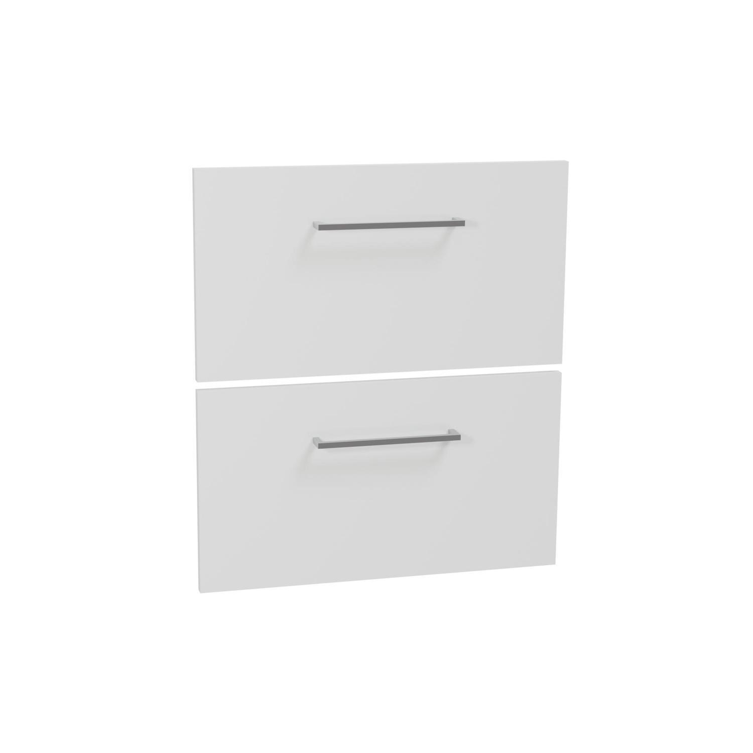 Floor 2 Drawer Standard Drawer Front Set