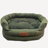 Dog Sofa Corduroy Bed Olive Small