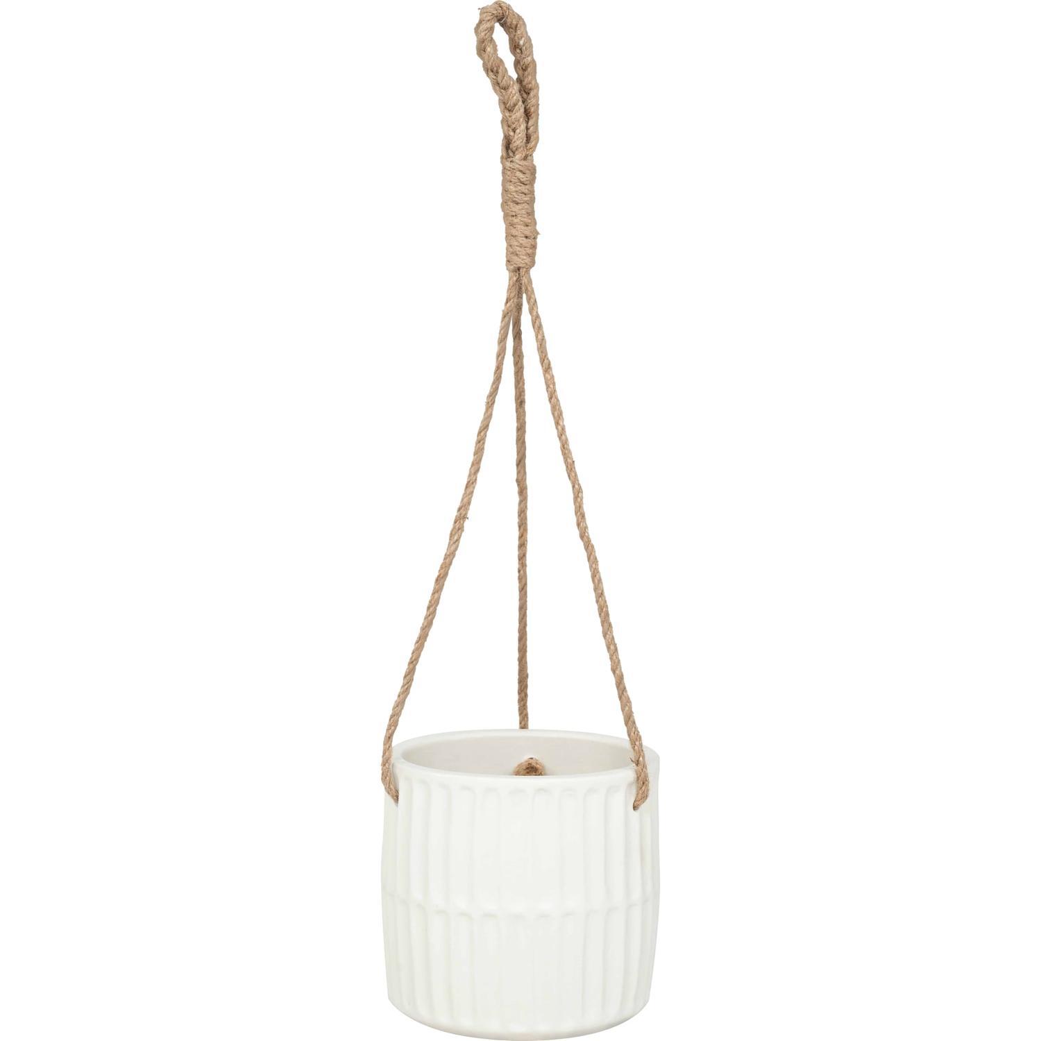 Lorraine Indoor Pot White 16cm