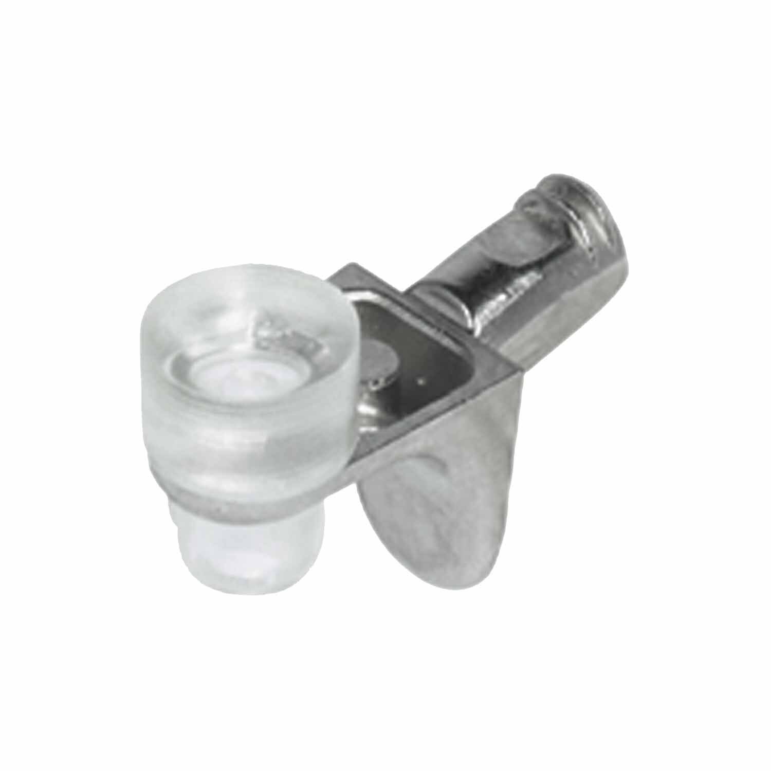 Glass shelf support