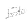 Window Handle Wedges 2mm Black