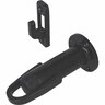 Round Floor or Wall Mounted Latch Hook Stop 75mm