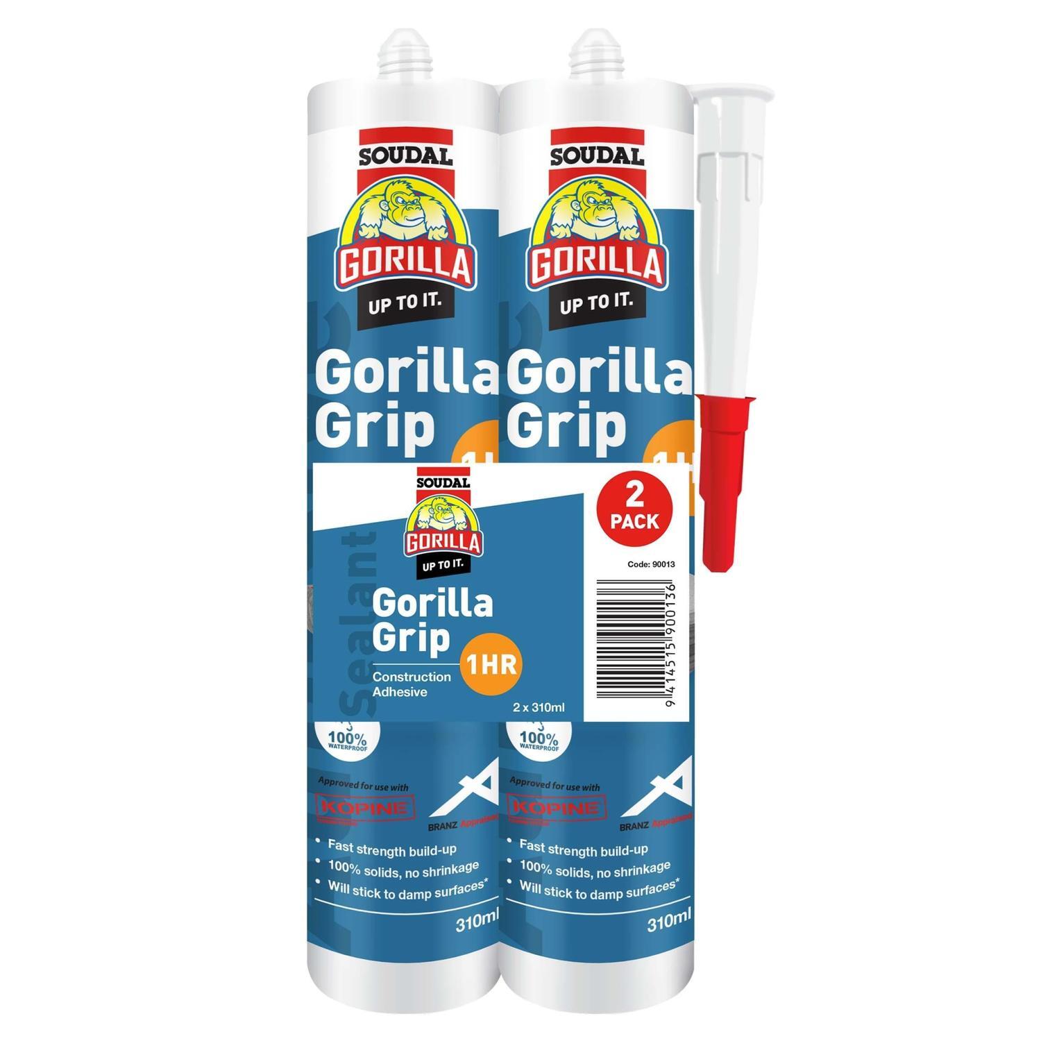 Gorilla Grip 1 Hour 2 Pack