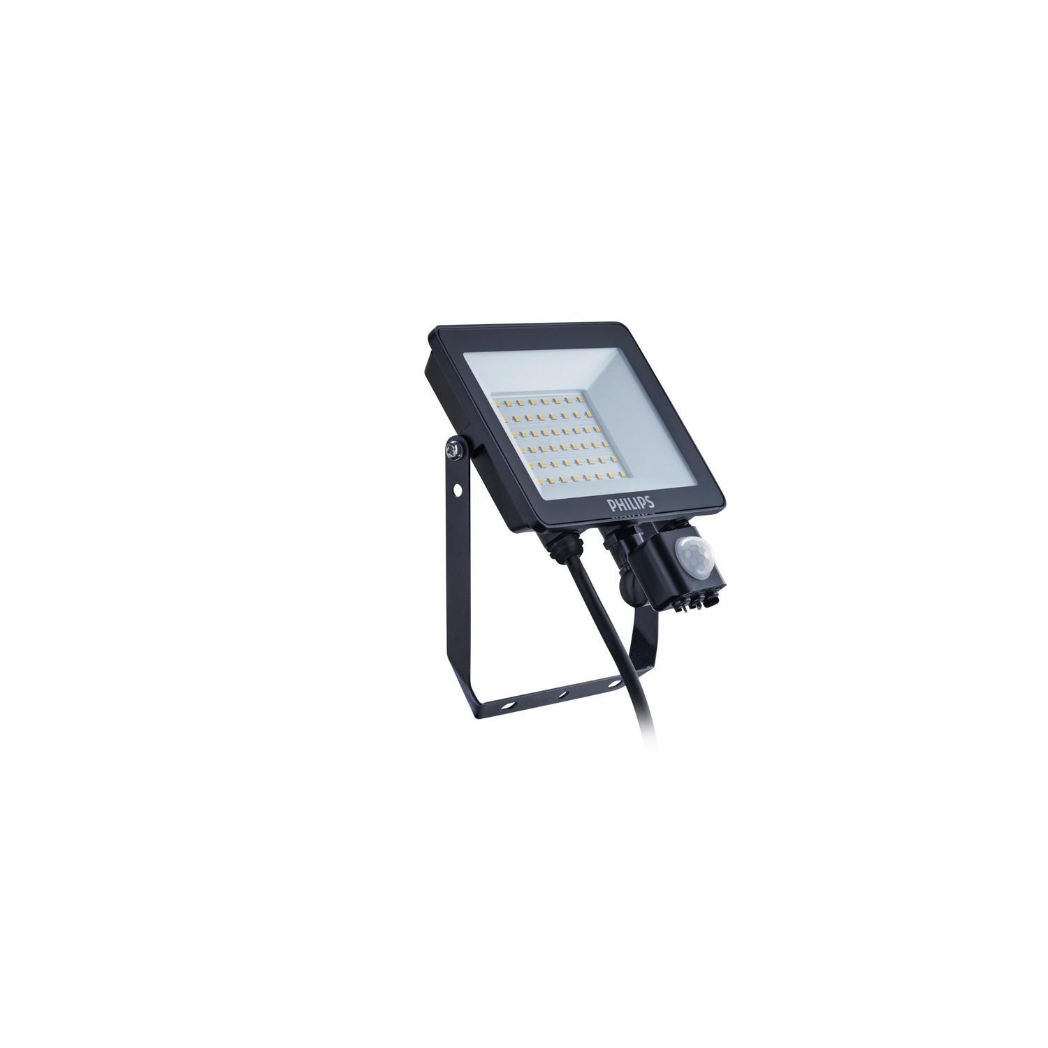LED Smartbright 30 Watt 3000 Lumens 4000K Sensor Floodlight Black