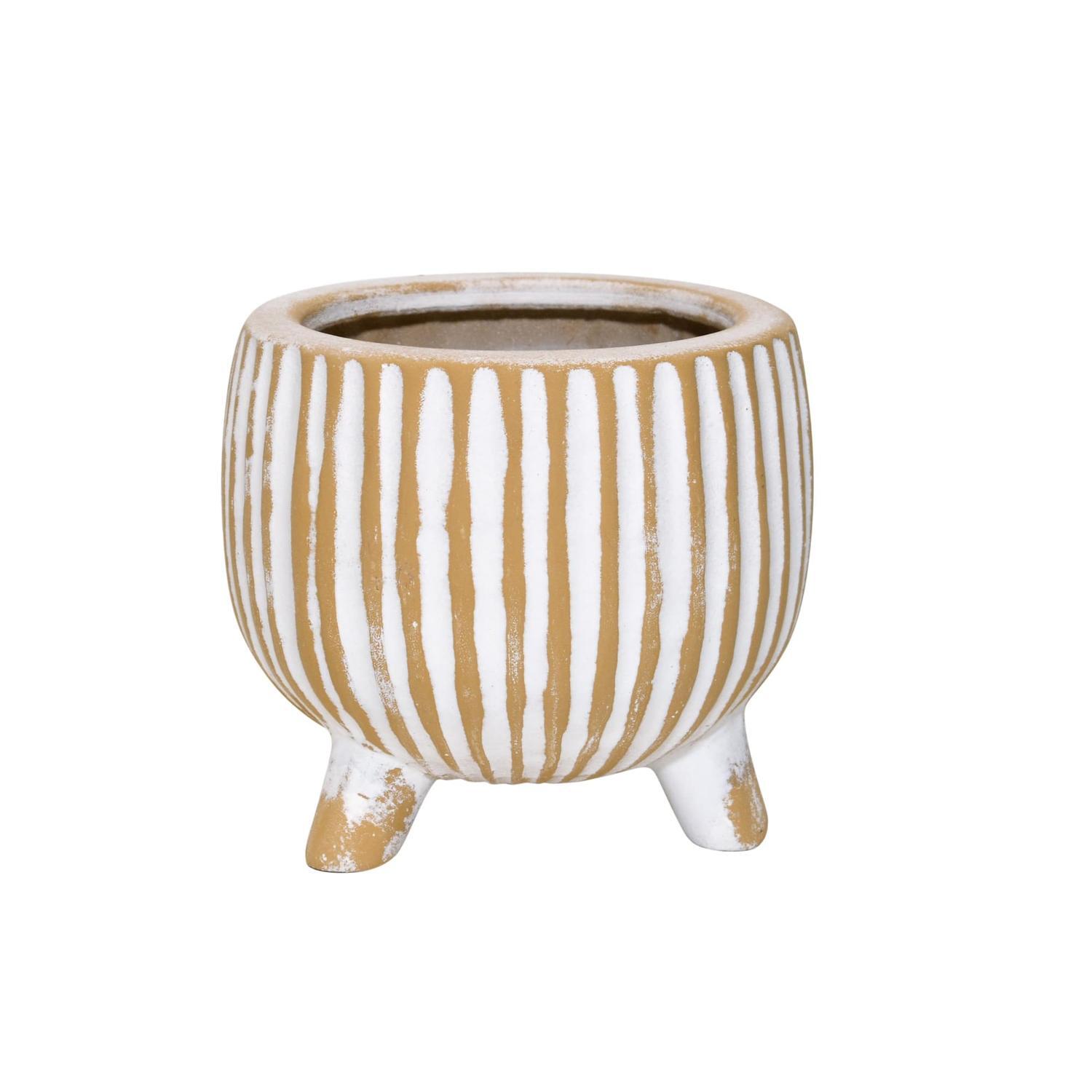 Indoor Ceramic Pot on Feet