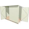 Shed H:1830mm, W:3030mm, D:1530mm Assorted Colours