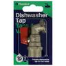 Dishwasher Tap Female 15mm Red