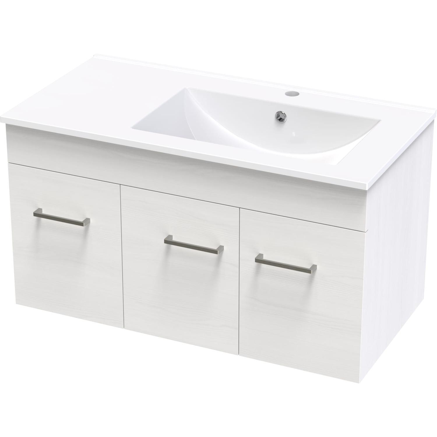 Classic Valley 900 Right Hand Bowl Wall Colour