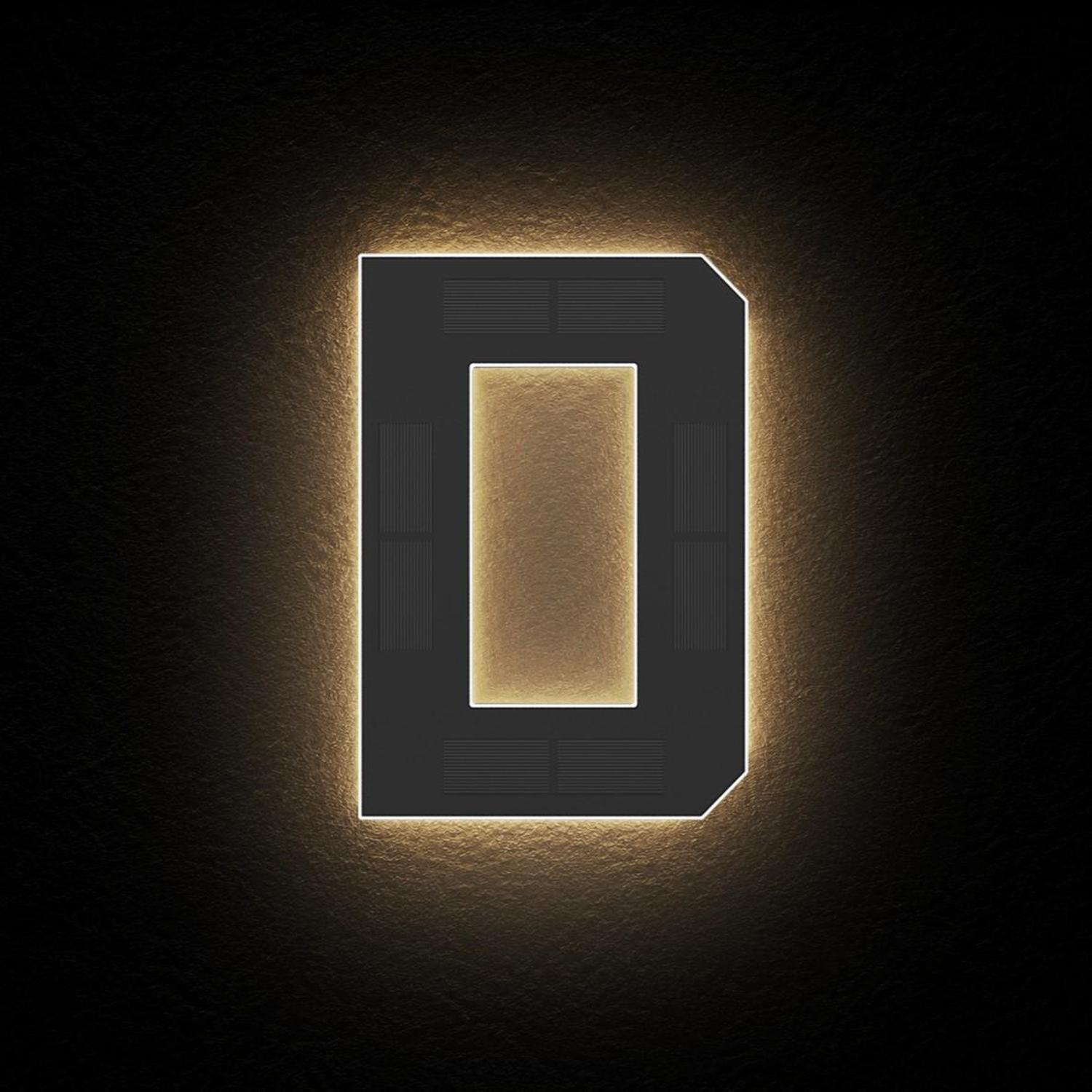 StreetGlo Solar Illuminated Letter - D