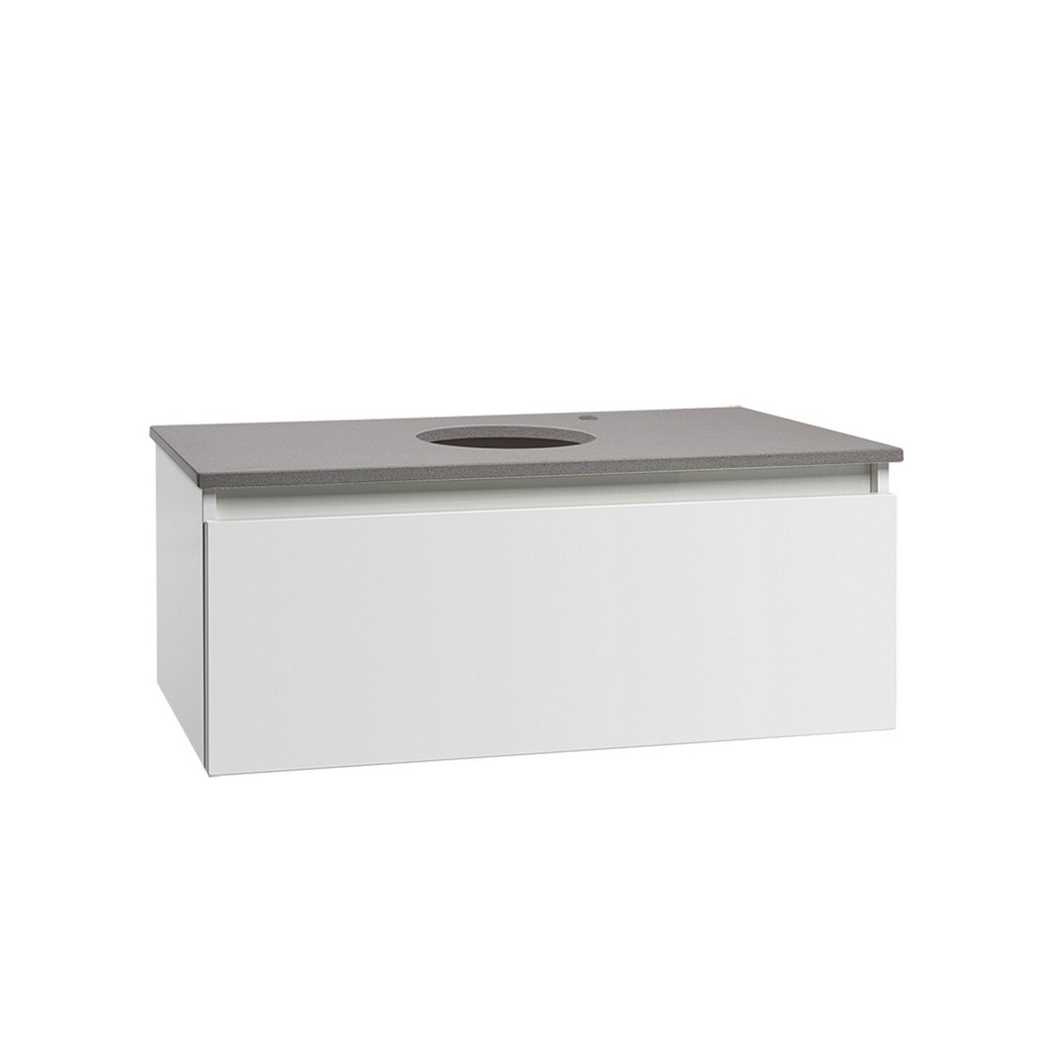 Valencia Wall Hung Single Bowl 1 Drawer