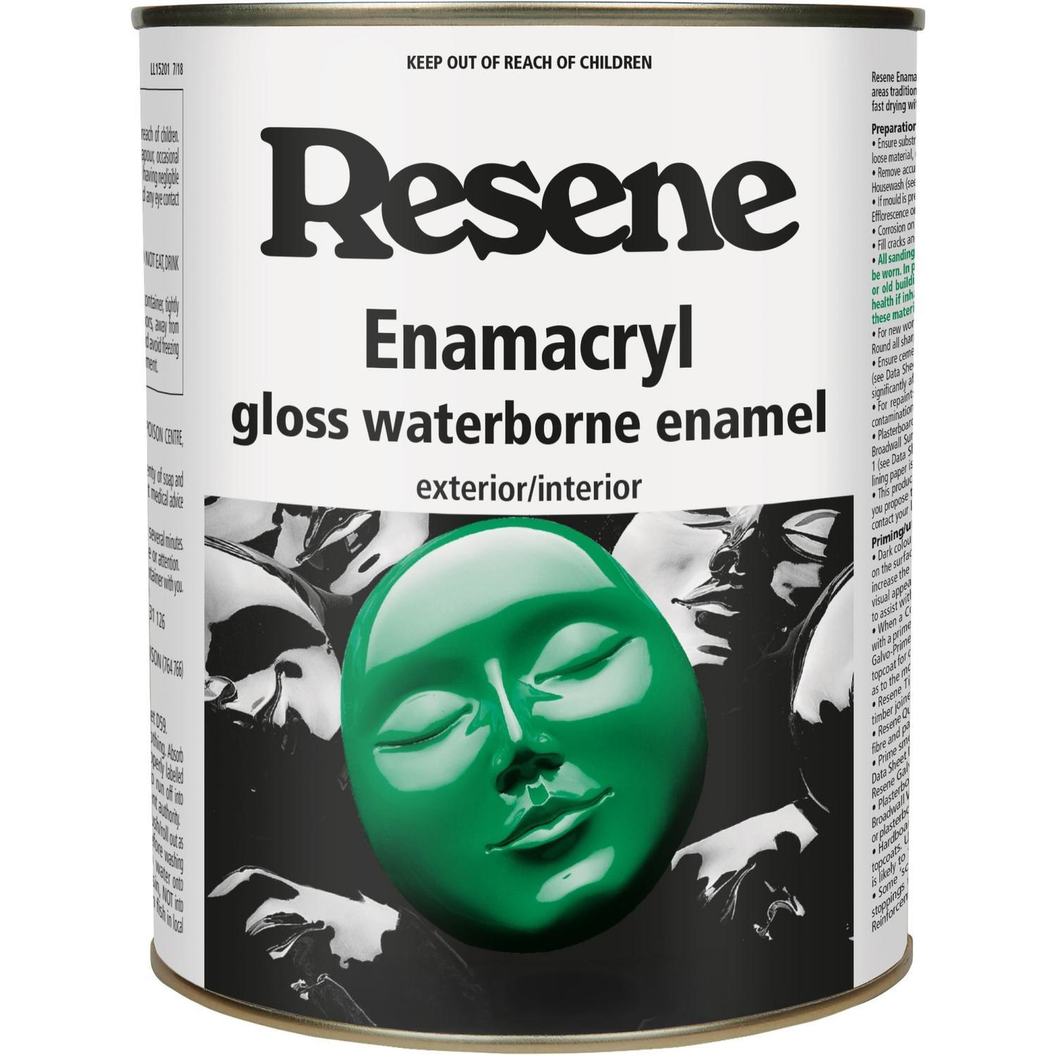 Waterborne enamel
