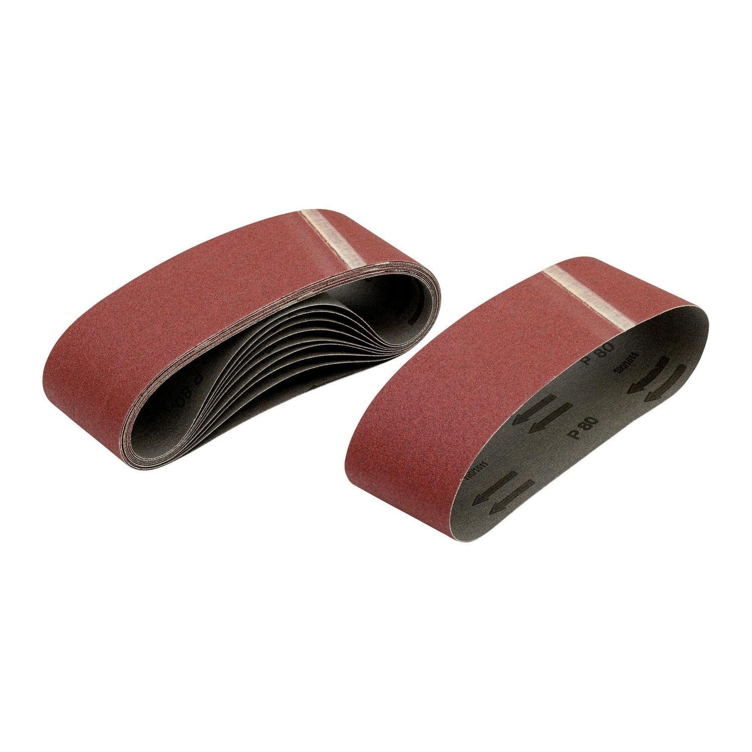 Sanding Belt 75 x 533 100G, 10 Pack