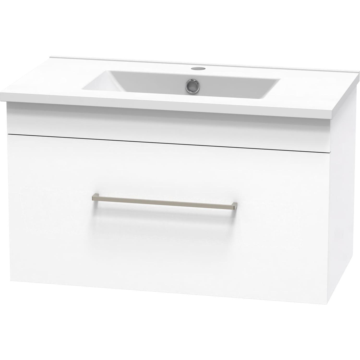 Single Drawer Wall Hung Vanity