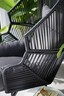 Raven Outdoor Standing Egg Chair