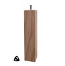 Square Pine Furniture Leg 200mm