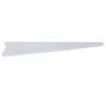 Bracket Twin Slot 470mm White