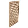 Framed Diagonal SS Trellis. 38x12 Premium Lath. H: 1800mm, W: 1200mm