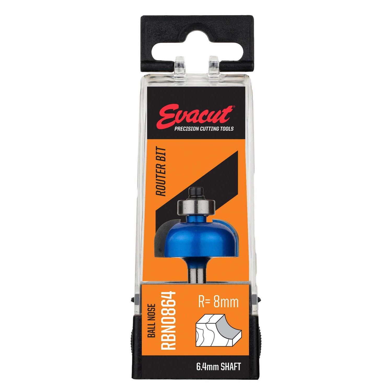 Router- Ball Nose Bits – 2 Flute