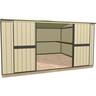 Shed H:1830mm, W:3770mm, D:3030mm Assorted Colours