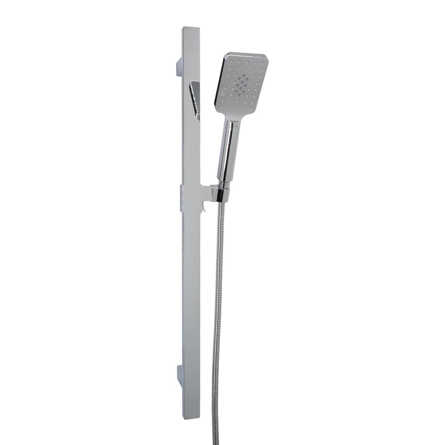 Multifunction Shower Rail  Chrome