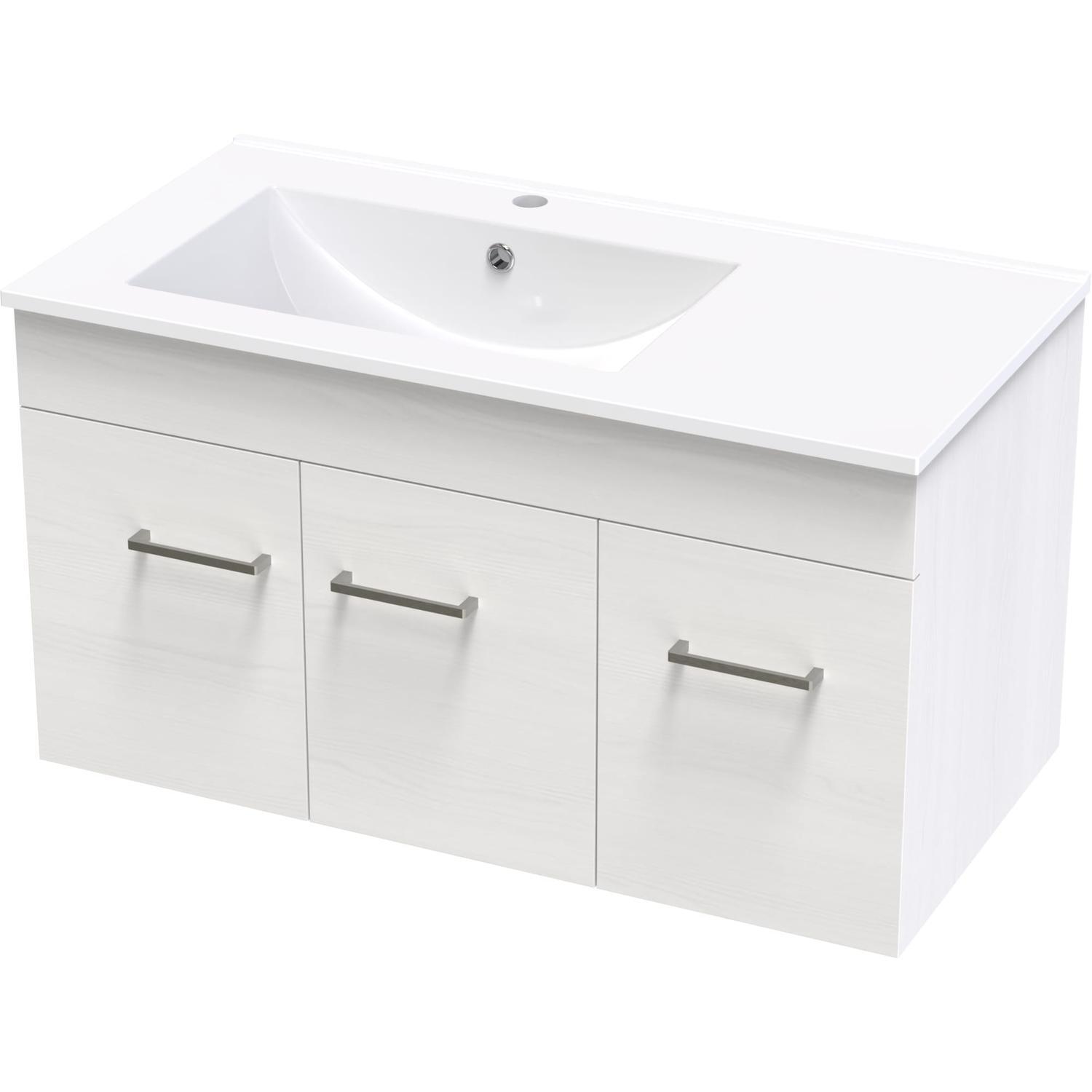 Classic Valley 900 Left Hand Bowl Wall Colour