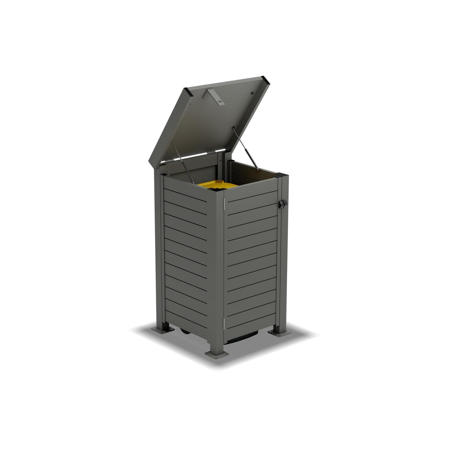 Utility Enclosure D: 650mm W: 650mm H: 1160mm Slate Grey