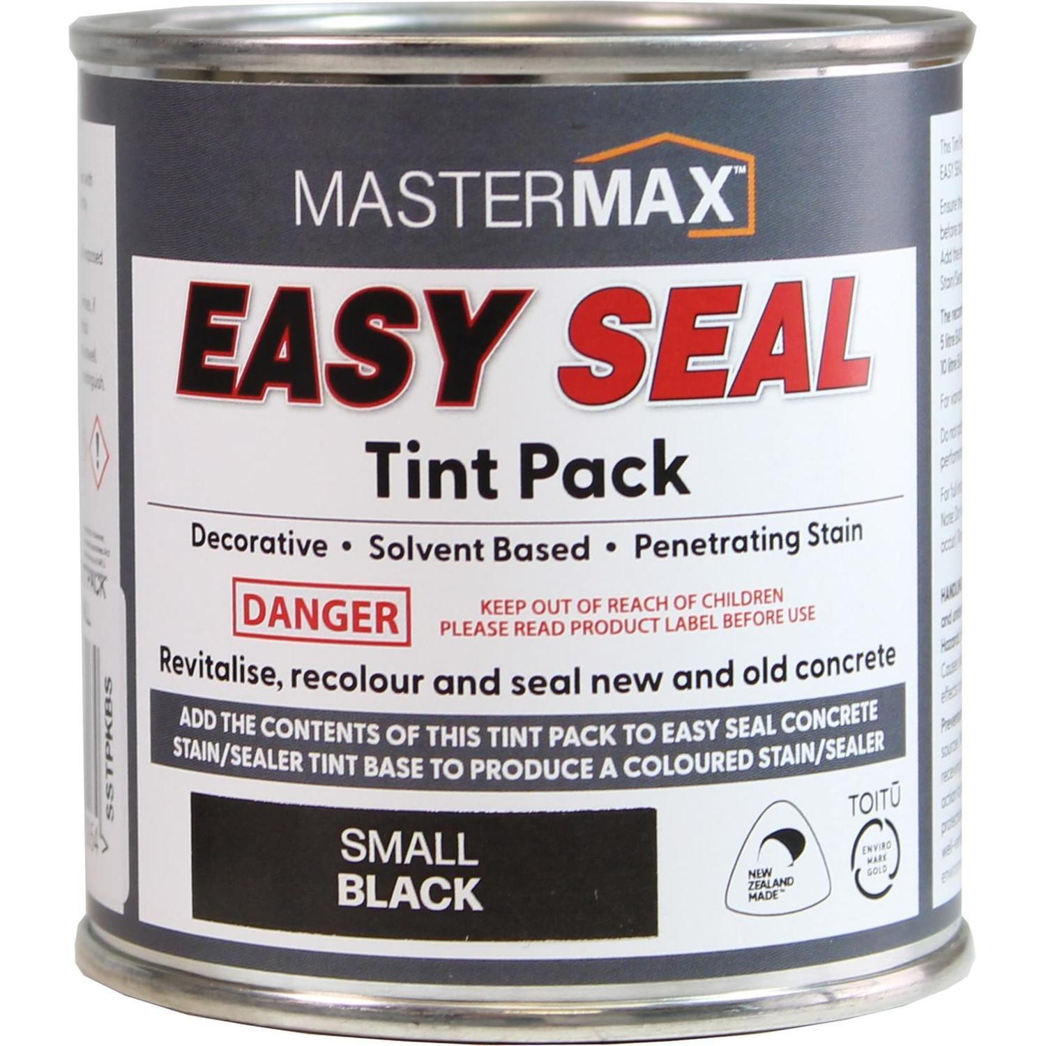 Concrete Stain/Sealer Solvent Based Tint Pack Small 250ml Black