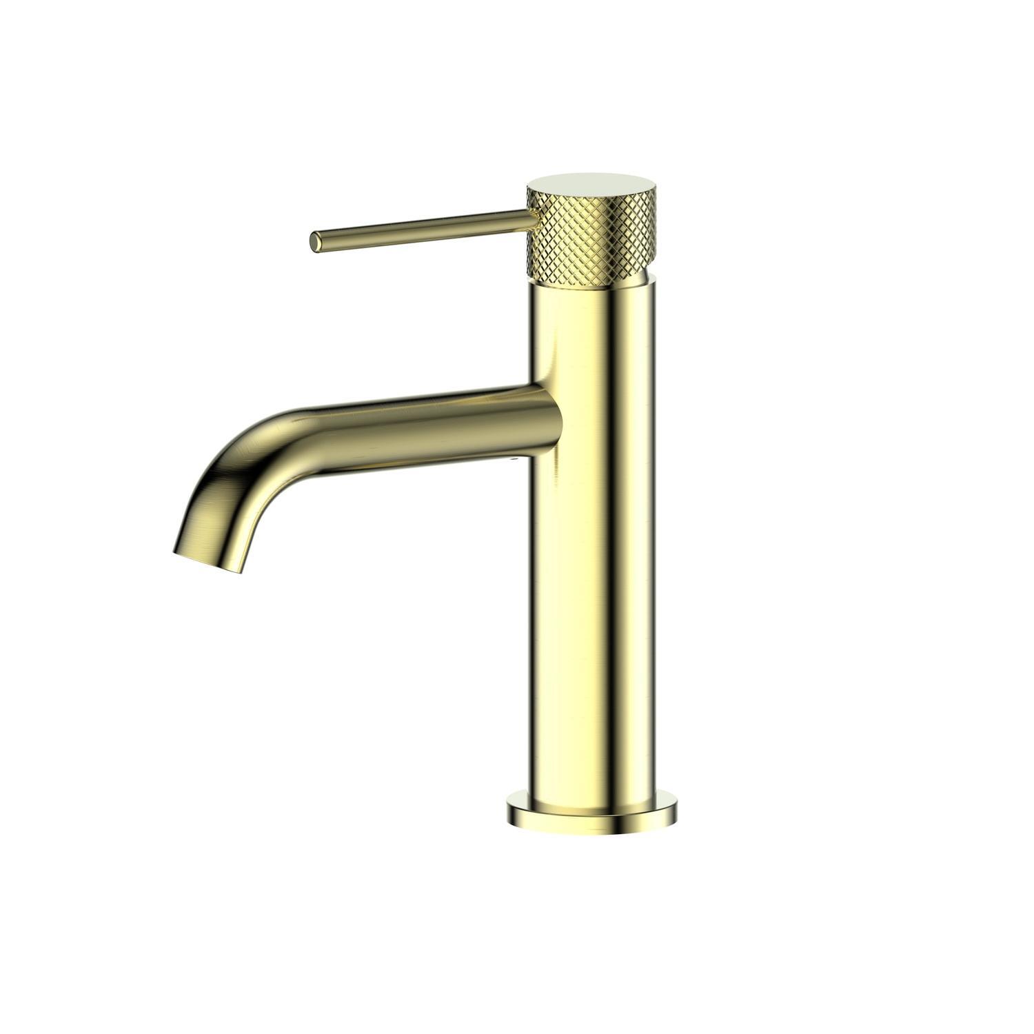 Basin Mixer  Brushed Brass